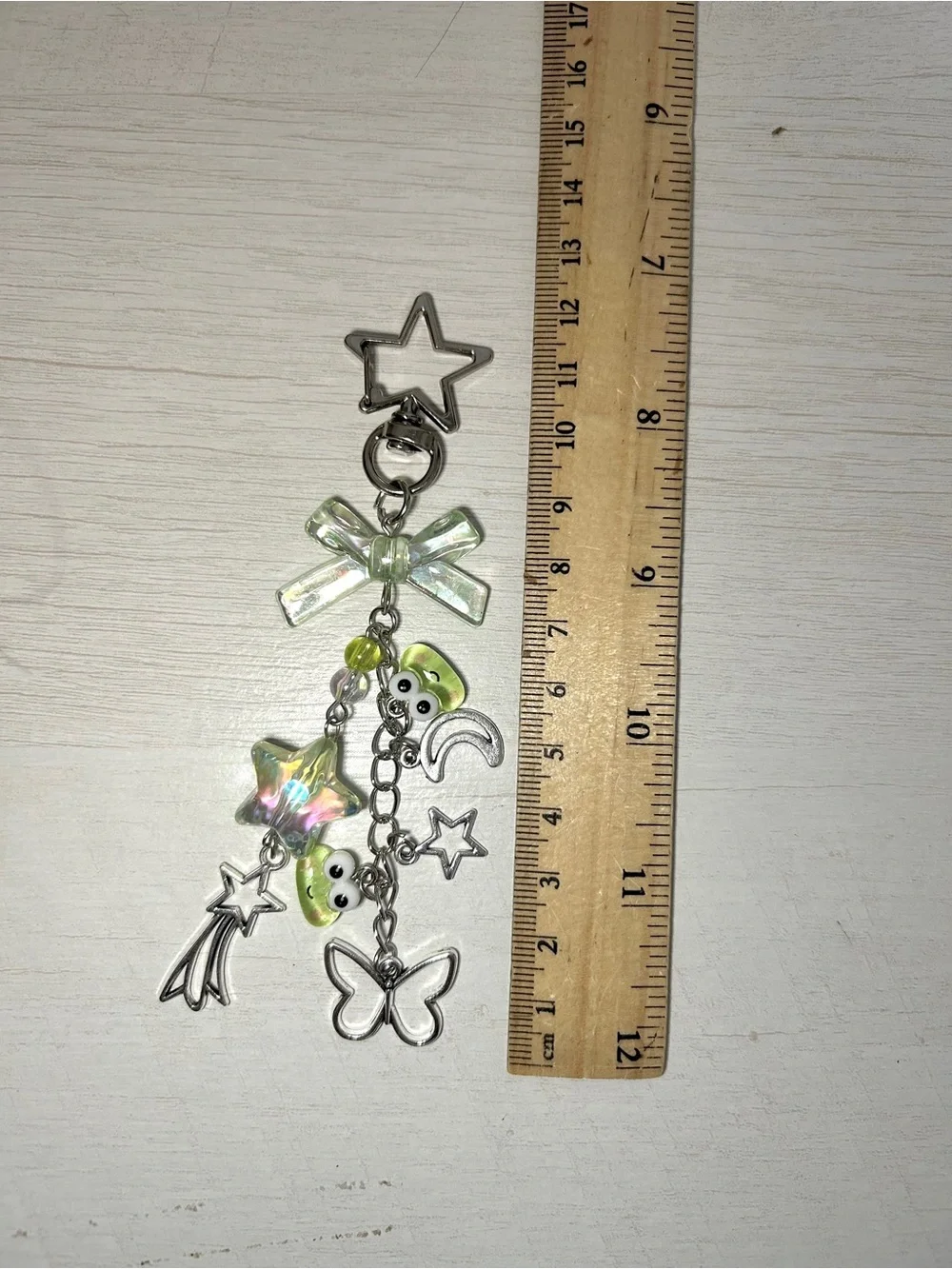 Keropi sanrio hello kitty friend beaded phonecharm handmade Anime Kawaii cartoon